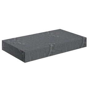 Ajax Kelsey Wall Hung 800mm Basin Shelf grey marble
