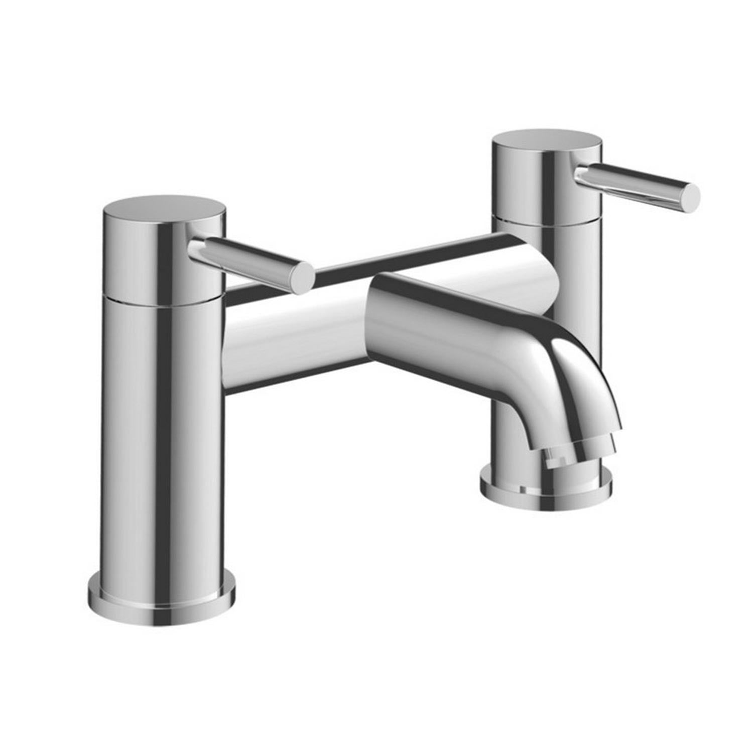 Ajax Ouse Bath Filler in Chrome