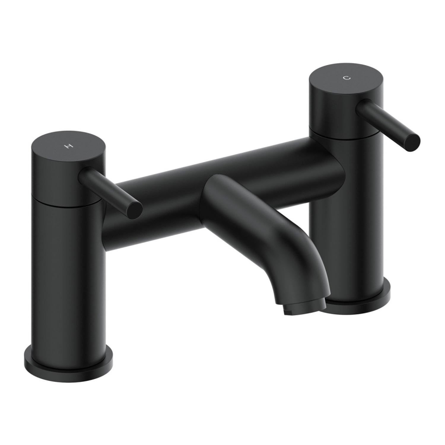 Ajax Ouse Bath Filler in Matt Black
