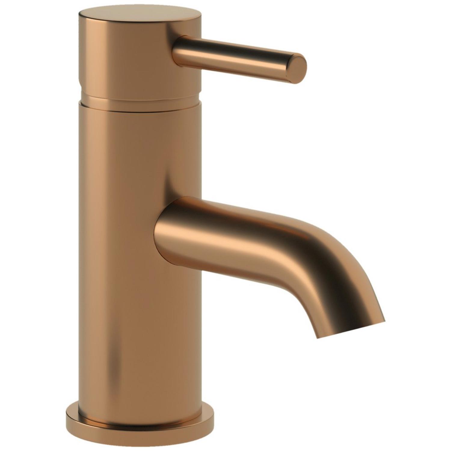 Ajax Ouse Cloakroom Basin Mixer with Waste in Brushed Bronze