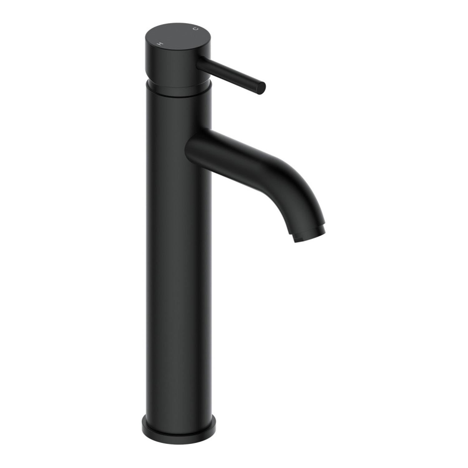 Ajax Ouse Tall Basin Mixer In Matt Black