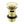 Ajax Slotted Mushroom Click Clack Basin Wastes Brushed brass