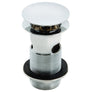 Ajax Slotted Mushroom Click Clack Basin Wastes chrome