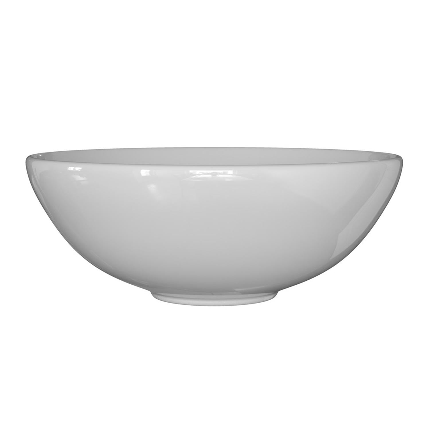 Ajax Swallow Round 410mm Ceramic Countertop Basin