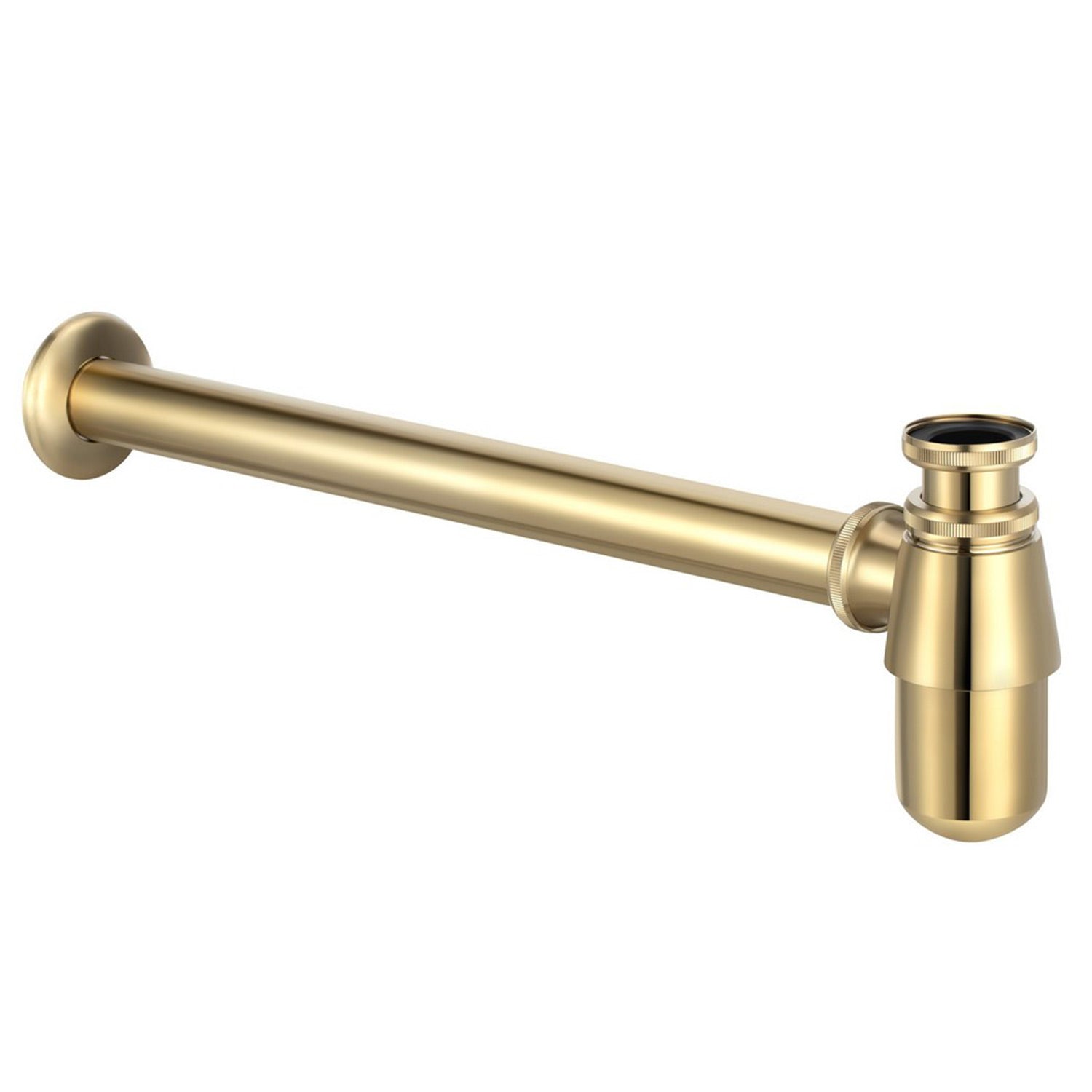 Ajax Universal Bottle Trap in Brushed Brass