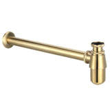 Ajax Universal Bottle Trap in Brushed Brass