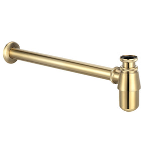 Ajax Universal Bottle Trap in Brushed Brass