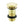Ajax Unslotted Mushroom Click Clack Basin Waste Brushed brass
