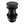 Ajax Unslotted Mushroom Click Clack Basin Waste matt black