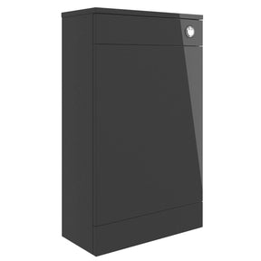 Ajax Walesby 500mm WC Unit in Gloss Anthracite