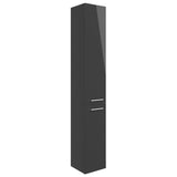 Ajax Walesby Floor Standing 350mm Tall Storage Unit in Gloss Anthracite
