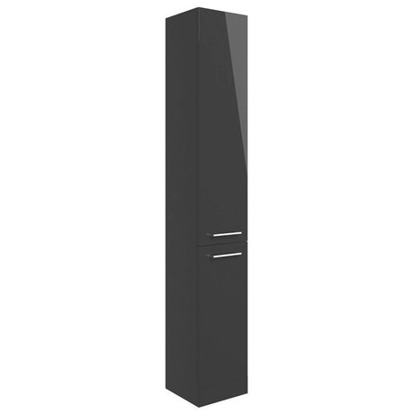 Ajax Walesby Floor Standing 350mm Tall Storage Unit in Gloss Anthracite