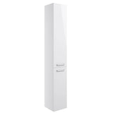 Ajax Walesby Floor Standing 350mm Tall Storage Unit in Gloss White