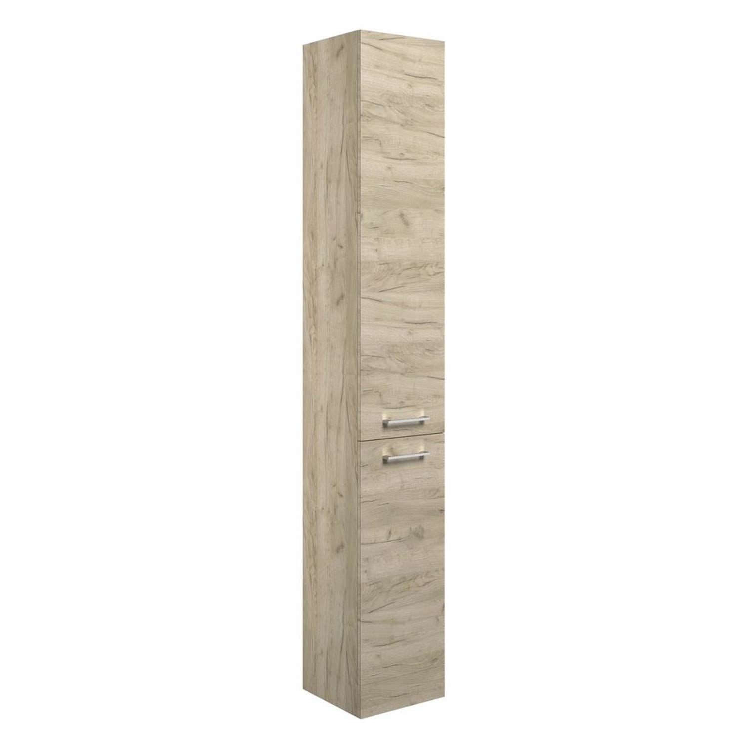 Ajax Walesby Floor Standing 350mm Tall Storage Unit in Oak
