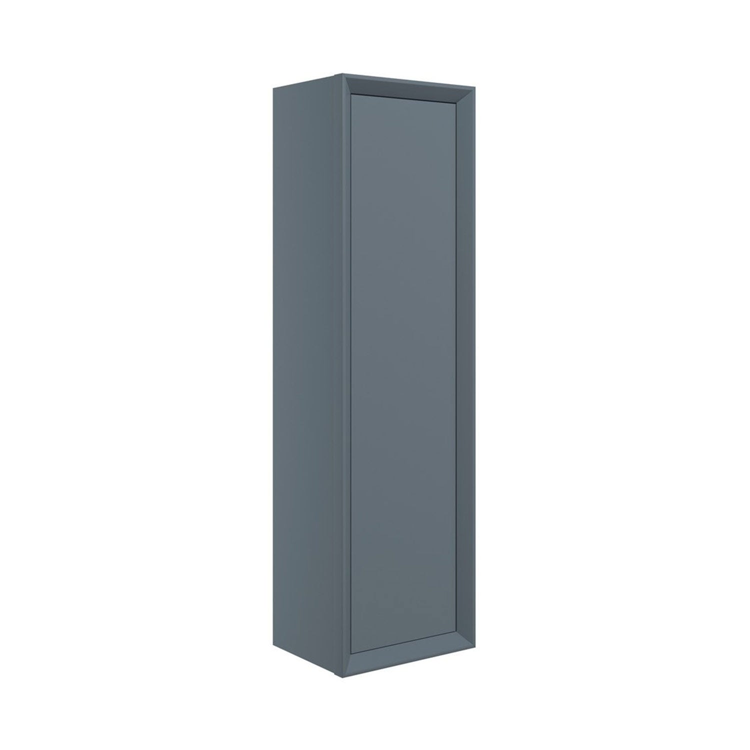 Ajax Yarborough 345mm Wall Hung Tallboy Unit in Matt Storm Blue
