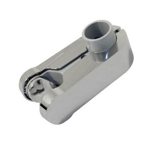 Aqualisa 25mm Pinch Grip Handset Holder in Chrome and Grey 901523
