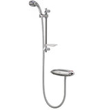 99EV01 Aqualisa Aquarian Chrome Exposed Mixer Shower with Varispray Kit