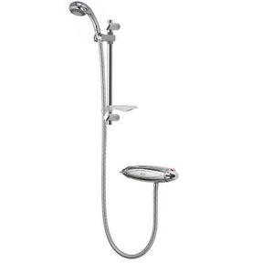 99EV01 Aqualisa Aquarian Chrome Exposed Mixer Shower with Varispray Kit