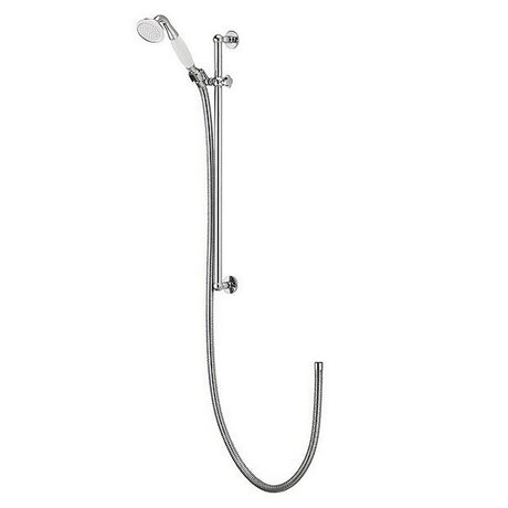 Aqualisa Aquatique Exposed Adjustable Shower Head Kit in Chrome
