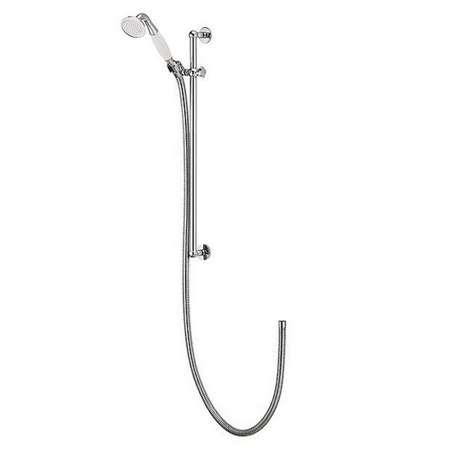Aqualisa Aquatique Exposed Adjustable Shower Head Kit in Chrome