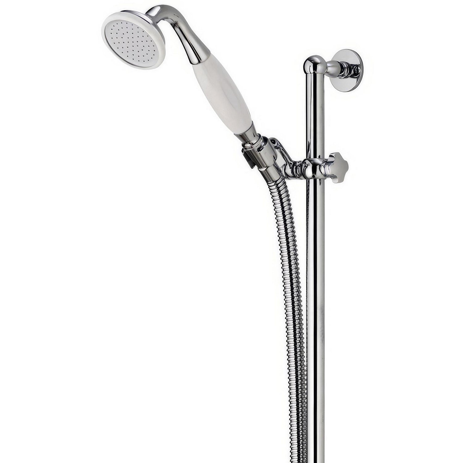 Aqualisa Aquatique Exposed Adjustable Shower Head Kit in Chrome 3