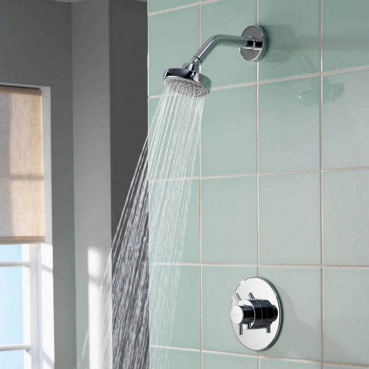 Aqualisa Aspire Concealed Shower with Fixed 105mm Harmony Head Lifestyle ASP001CF