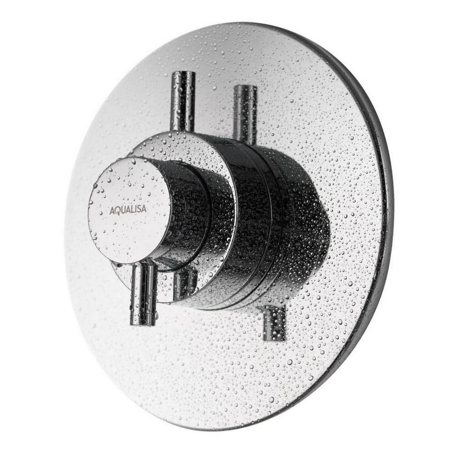 Aqualisa Aspire Concealed Shower with Fixed 105mm Harmony Head Valve ASP001CF