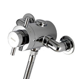 Aqualisa Aspire Exposed Shower with Adjustable 105mm Harmony Head Valve ASP001EA 