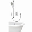 Aqualisa Dream Mixer Shower Square Dual Outlet with Adjustable Head and Bath Filler DRMDCV2.ADBTX.SQR