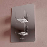 Aqualisa Dream Mixer Shower Square Dual Outlet with Adjustable Head and Bath Filler Valve DRMDCV2.ADBTX.SQR