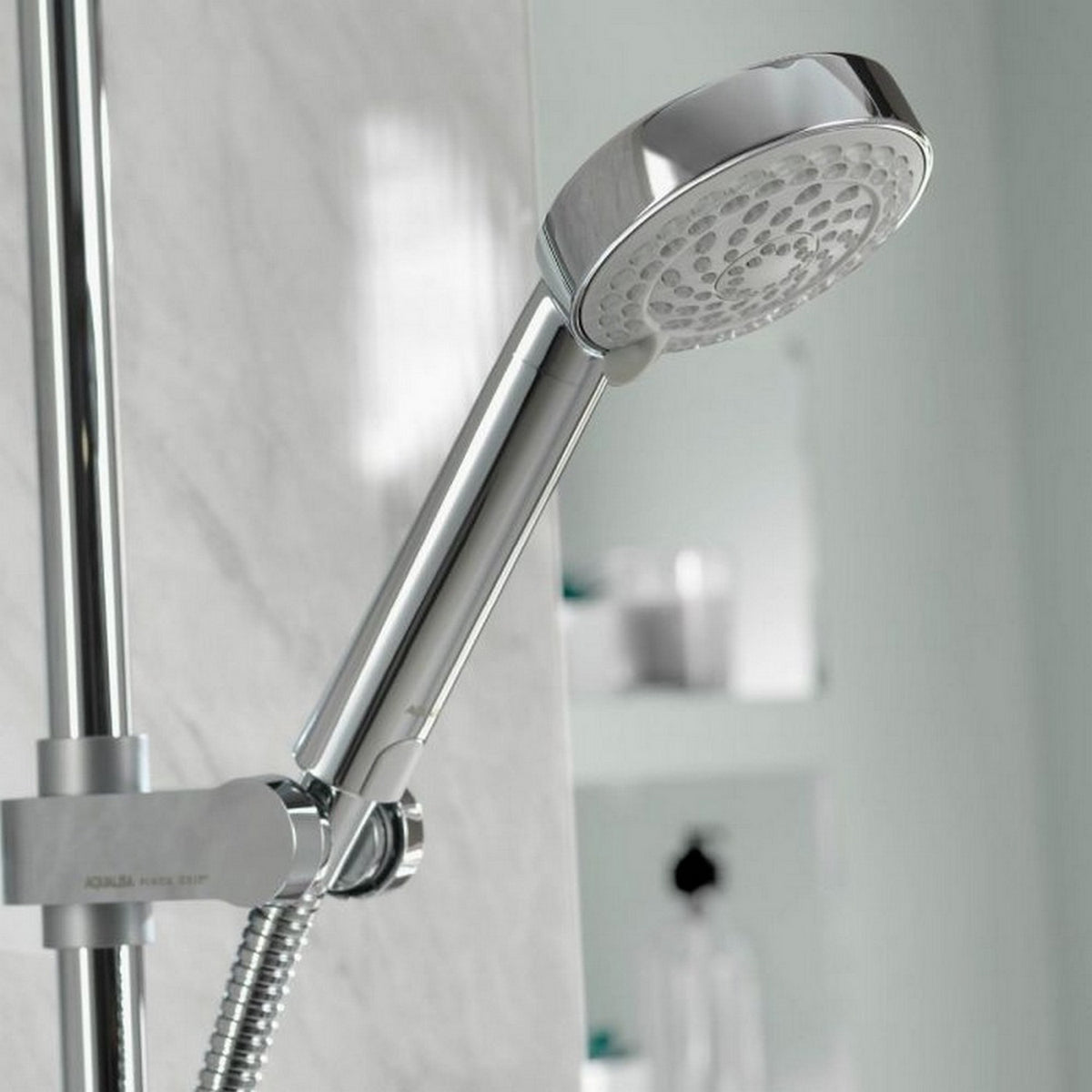 Aqualisa Midas 110 Bar Mixer Shower with Adjustable Head Handset MD110S
