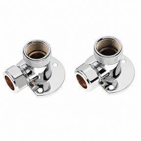 Aqualisa Midas Pipe Fittings Pair in Chrome 479106