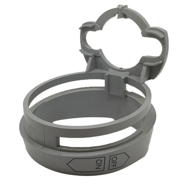Aqualisa On and Off Graphics Ring in Grey 214027