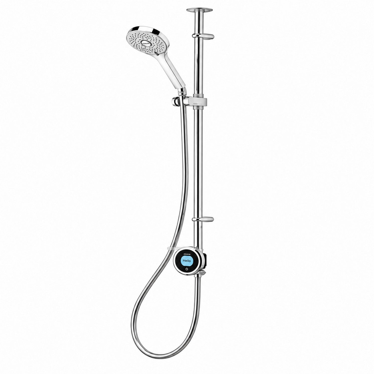 Aqualisa Optic Q Smart Exposed Gravity Pumped Shower with Adjustable Head OPQ.A2.EV.23