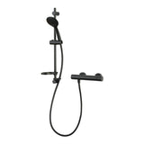Aqualisa Safe Touch Round Bar Valve Shower in Matt Black RNDSBV1.MB