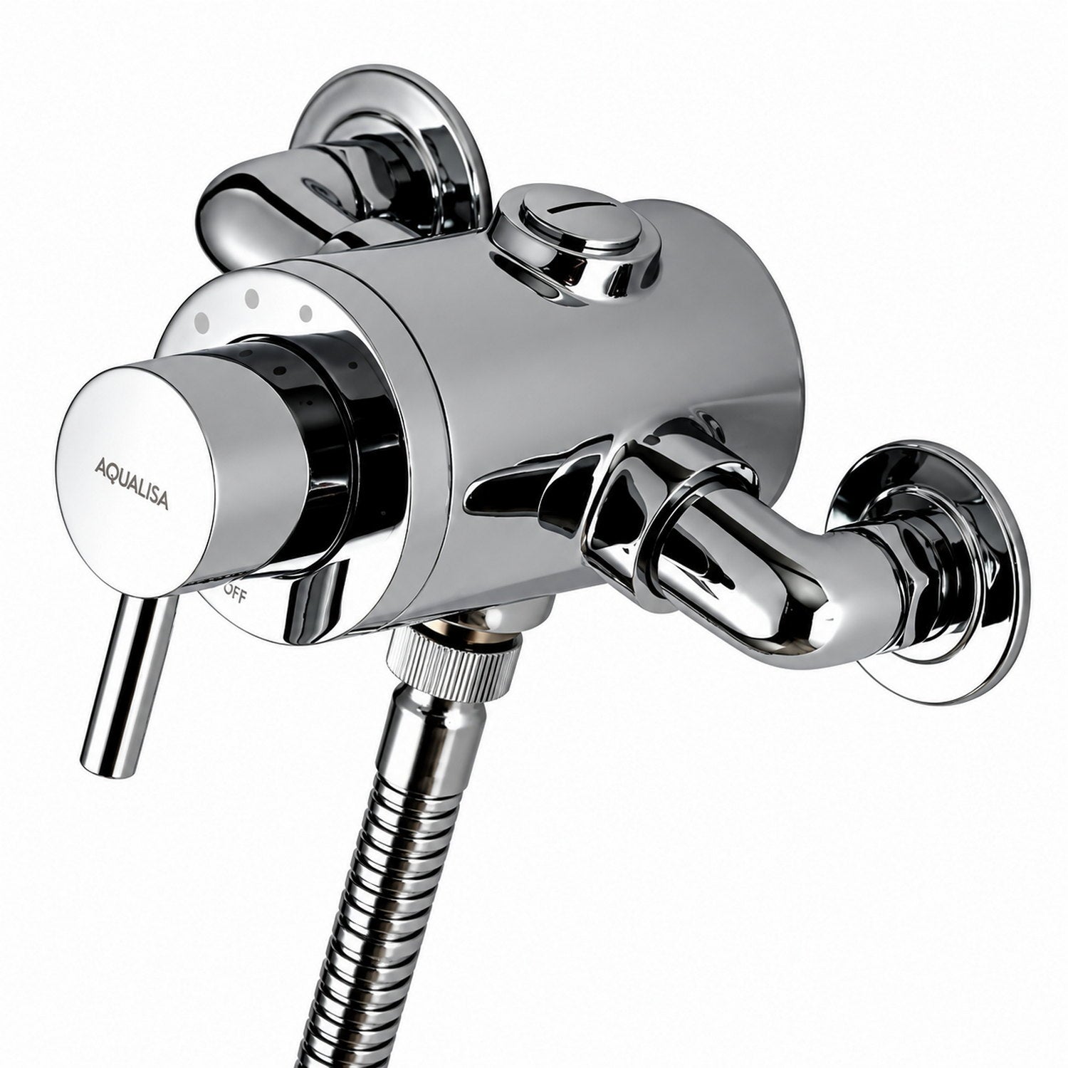 Aqualisa Siren Exposed Mixer Shower with Adjustable Head Valve SRN001EA