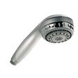 Aqualisa Turbostream Adjustable Shower Head in Chrome 215029