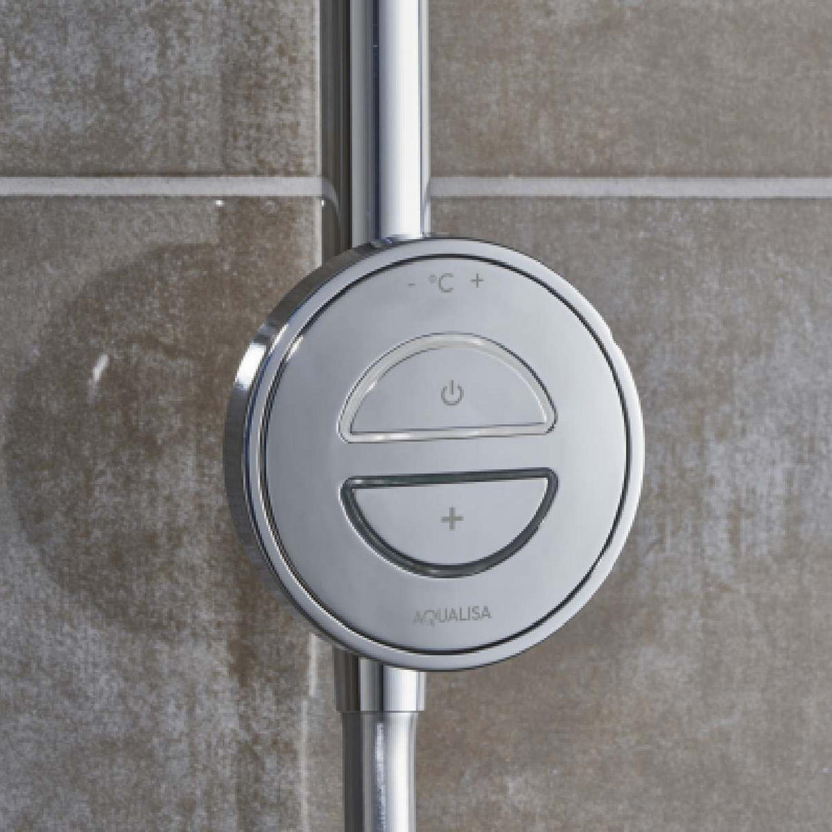 Aqualisa Unity Q Exposed Gravity Pumped Smart Shower with Adjustable Head Controller UTQ.A2.EV.23
