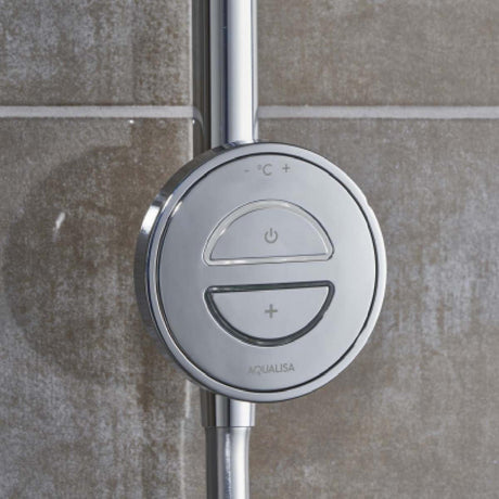 Aqualisa Unity Q Exposed Gravity Pumped Smart Shower with Adjustable Head Controller UTQ.A2.EV.23