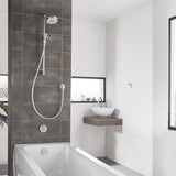 Aqualisa Unity Q Smart Concealed Gravity Pumped Shower with Adjustable Head and Bath Filler Lifestyle UTQ.A2.BV.DVBTX.23