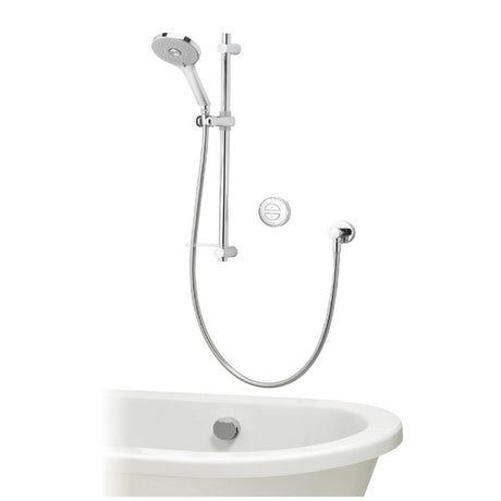 Aqualisa Unity Q Smart Concealed Gravity Pumped Shower with Adjustable Head and Bath Filler UTQ.A2.BV.DVBTX.23