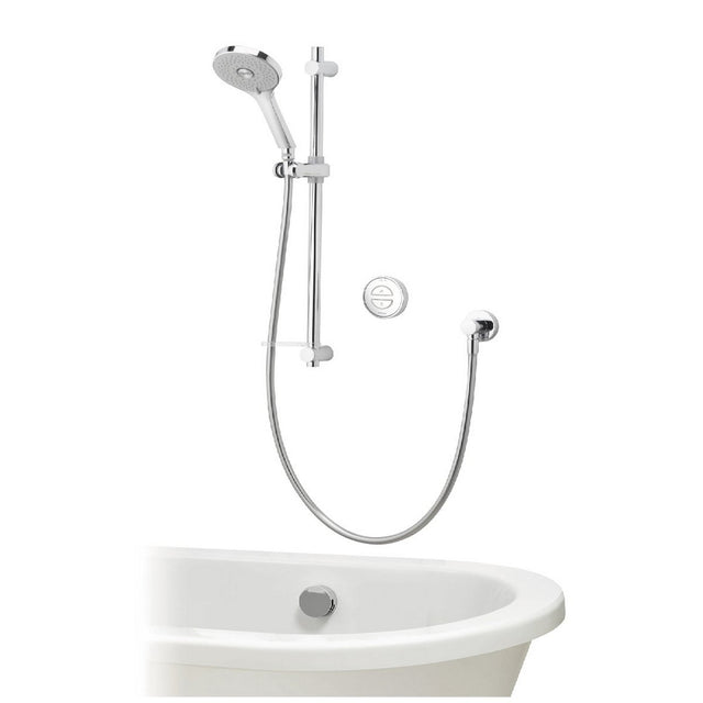 Aqualisa Unity Q Smart Concealed HP Combi Shower with Adjustable Head and Bath Filler Valve UTQ.A1.BV.DVBTX.23
