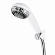 Aqualisa Varispray Adjustable Shower Head in White and Chrome 215021