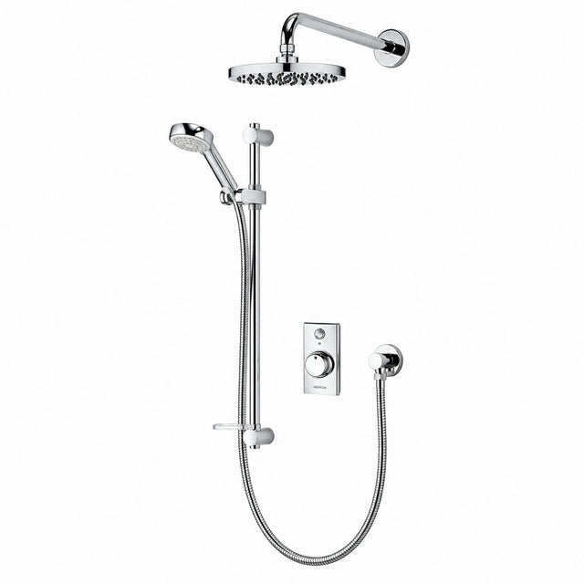 Aqualisa Visage Q Smart Concealed Gravity Pumped Shower with Adjustable and Wall Fixed Heads VSQ.A2.BV.DVFW.23