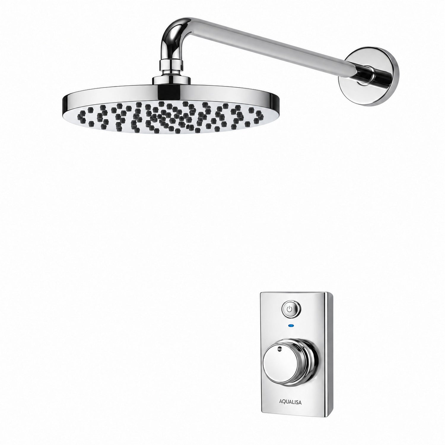 Aqualisa Visage Q Smart Concealed Gravity Pumped Shower with Fixed Head VSQ.A2.BR.23