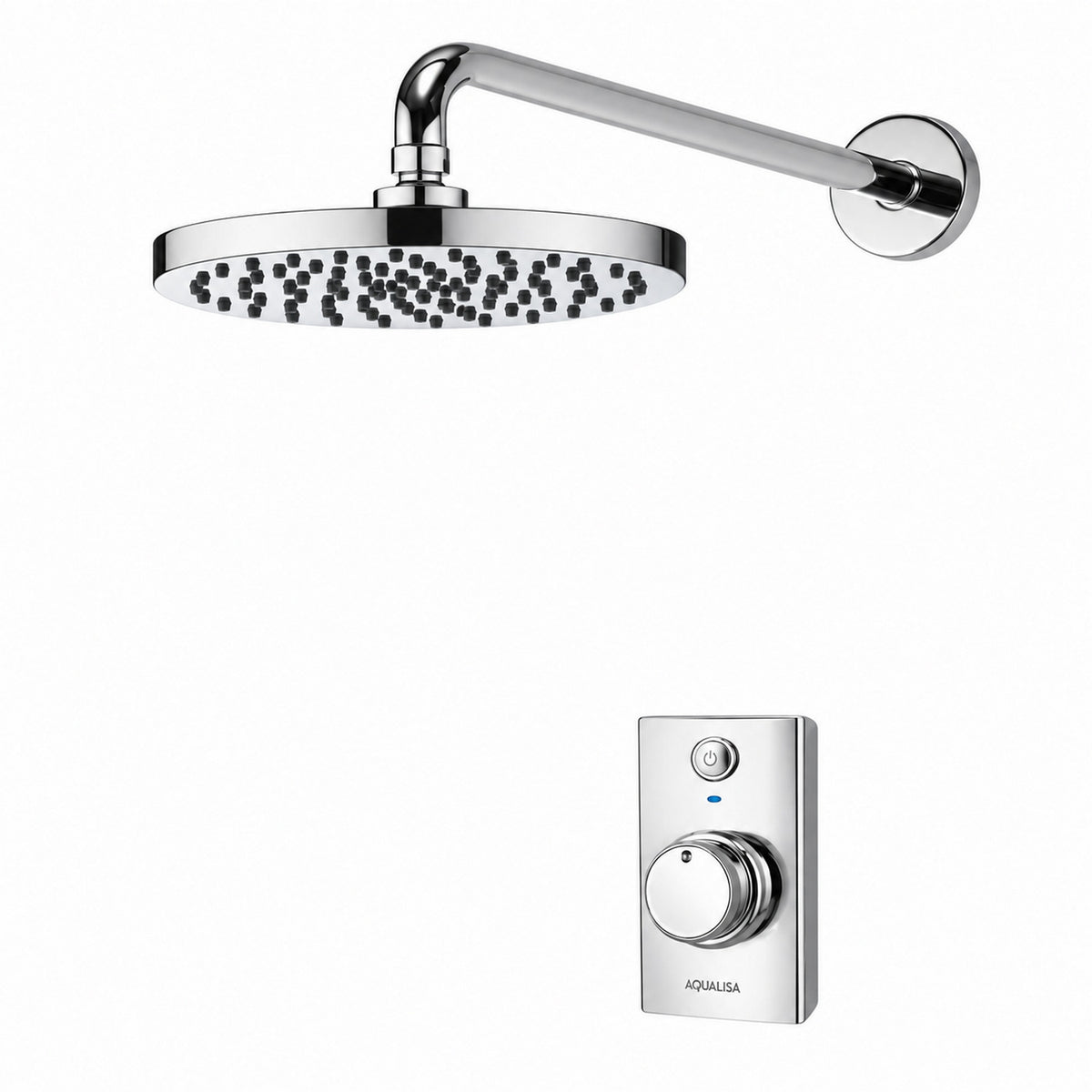 Aqualisa Visage Q Smart Concealed Gravity Pumped Shower with Fixed Head VSQ.A2.BR.23