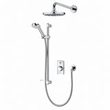 Aqualisa Visage Q Smart Concealed HP Combi Shower with Adjustable and Wall Fixed Heads VSQ.A1.BV.DVFW.23