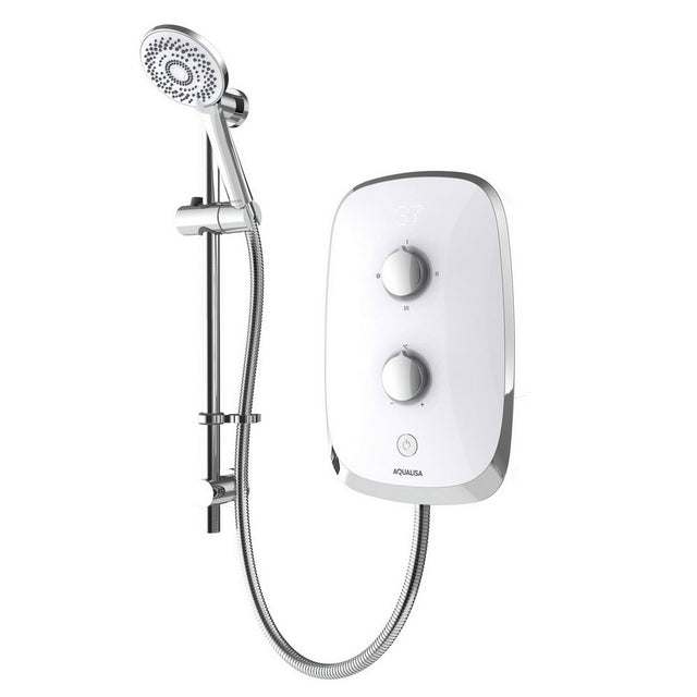 Aqualisa eMotion Arctic White Electric Shower 