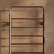 Aura 1200 x 500mm Electric Heated Towel Rail in Brushed Bronze 2
