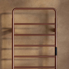 Aura 1200 x 500mm Electric Heated Towel Rail in Brushed Bronze 2